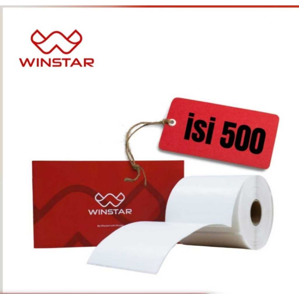 

Label Stiker Thermal 100 x 100mm 500pcs