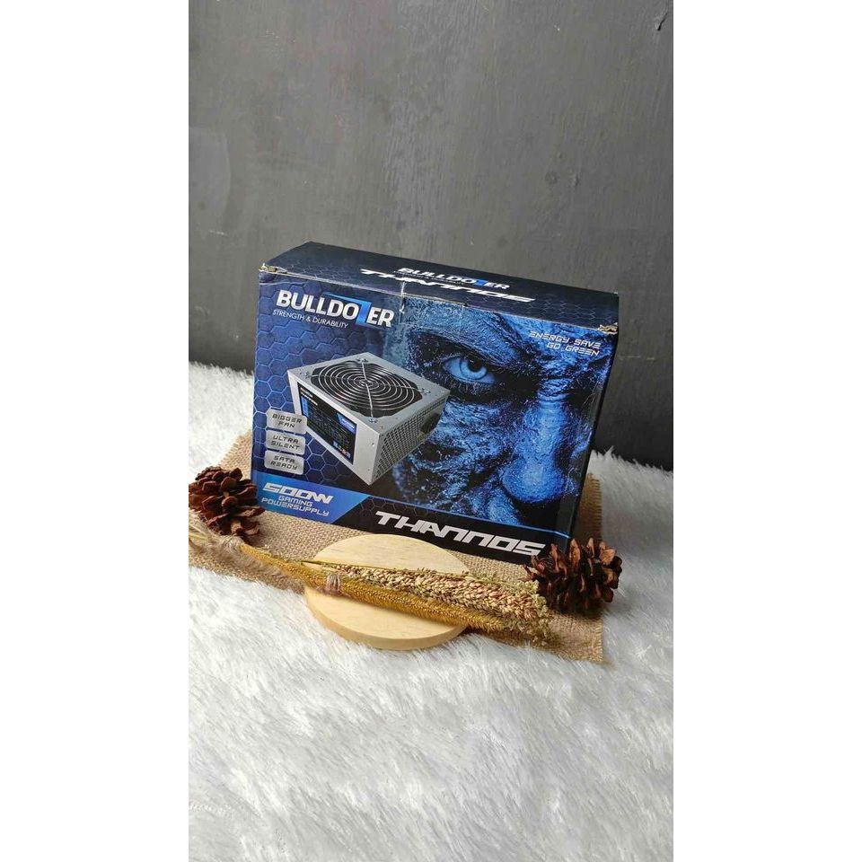 PSU ATX BULLDOZER THANNOS 500W Power Supply GAMING 500Watt