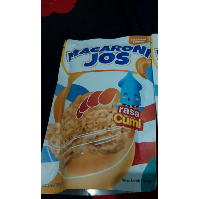 

MacJoss Macaroni joss (100gr)