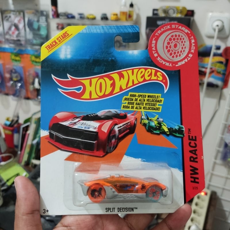 HOTWHEELS HSW HIGH SPEED RACING WHEELS SPLIT DECISION KHUSUS BALAP DRAG