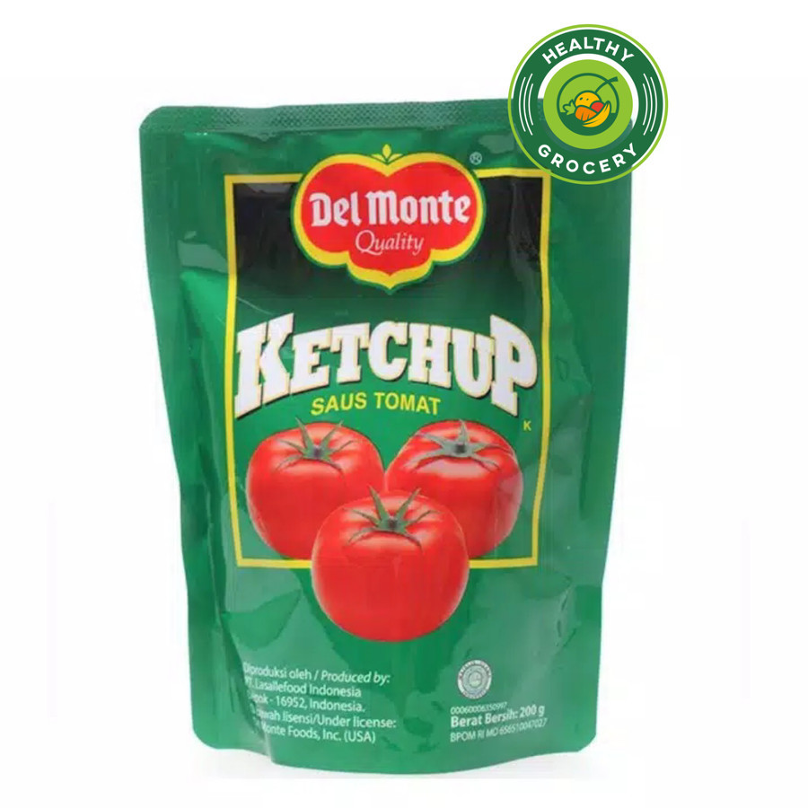 

Del Monte Ketchup Sauce 200gr Saus Tomat Delmonte