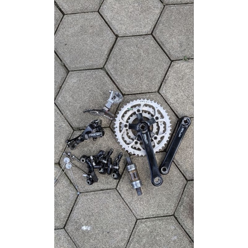mini groupset Deore LX mix STX