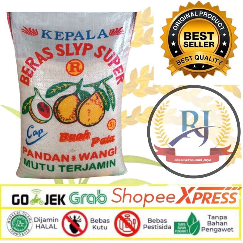 

Beras Pandan Wangi Cap Buah Pala 5KG/10KG/20KG