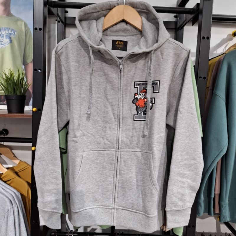FMC Jaket Hoodie Ziper Pria Original