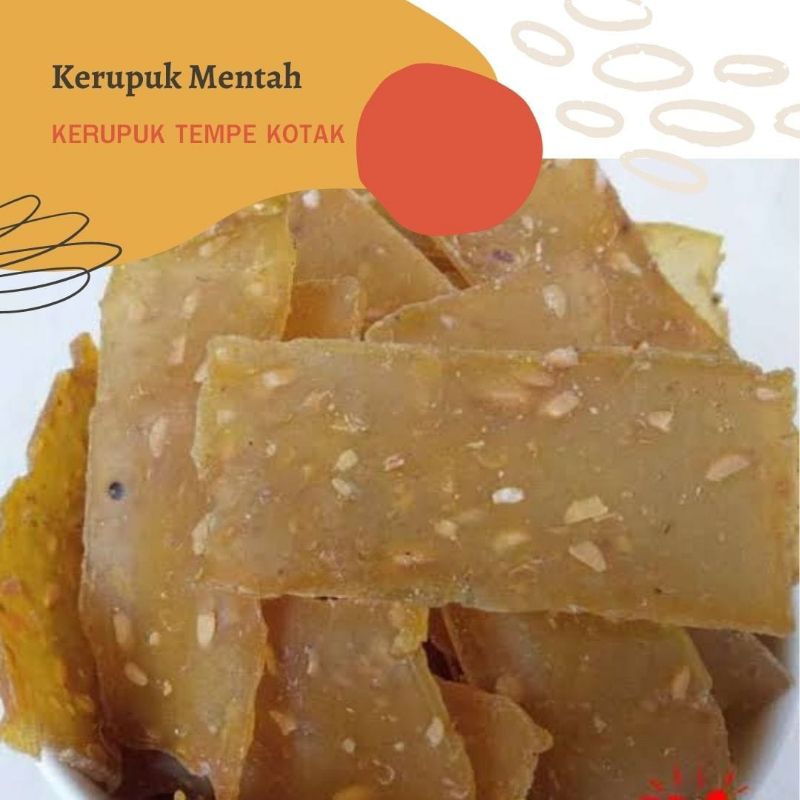 

500 GRAM KERUPUK TEMPE KOTAK