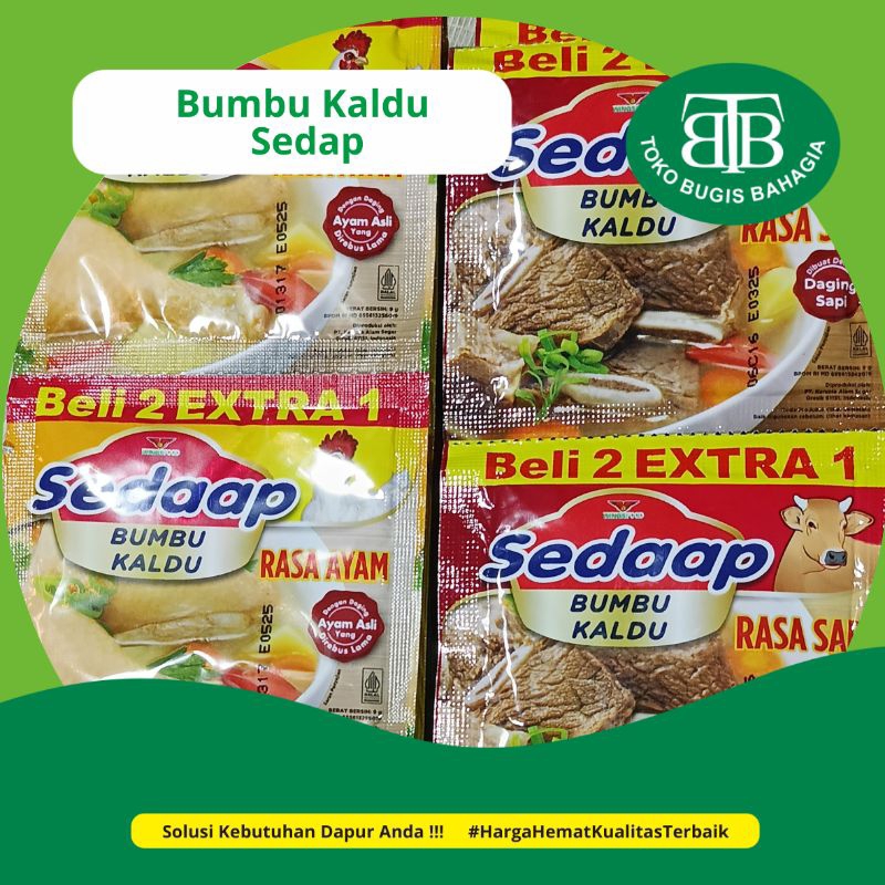 

Bumbu Kaldu Sedaap/Penyedap Rasa, Pasar Online Murah Makassar
