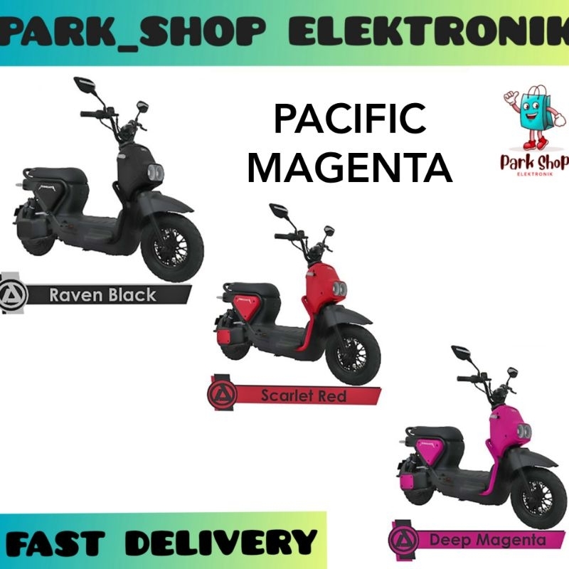 Pacific magenta e-bike 650 watt / sepeda listrik magenta / e-bike / ebike / electric bike