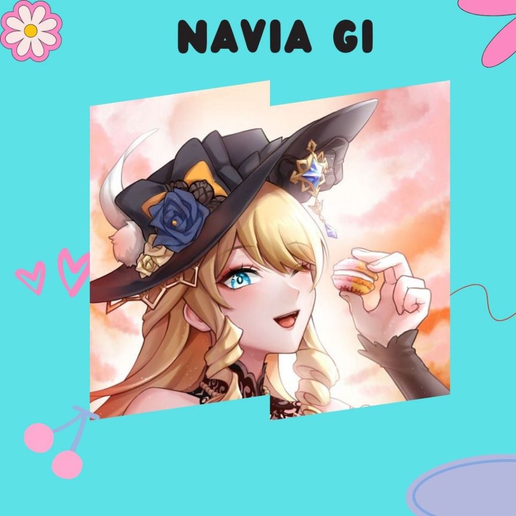 Rent Navia Genshin Cosplay