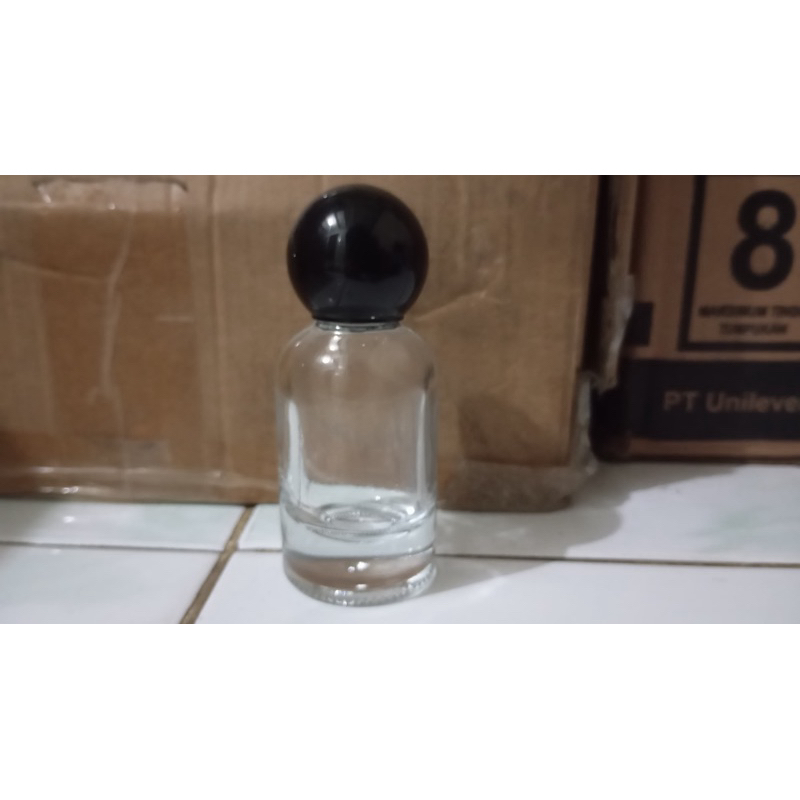 BOTOL LLB SEMI PRESS TUTUP BOLA HITAM 30ml