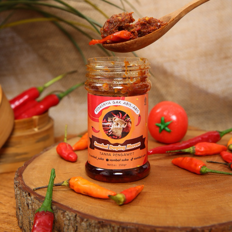 

COD Sambal Daging Mercon 150Ml