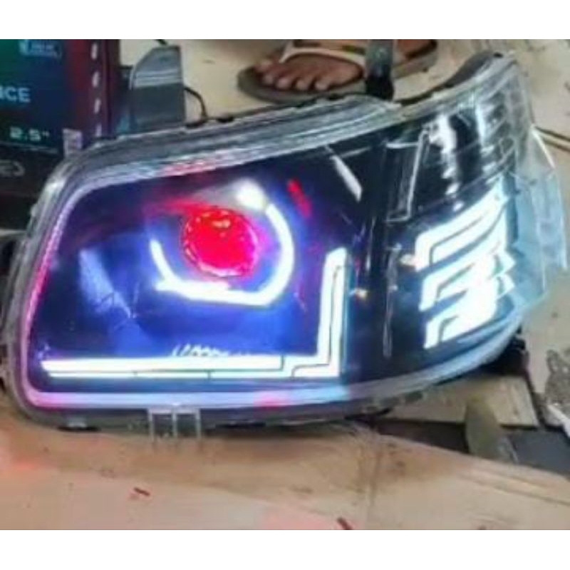 paketan Headlamp Grandmax Custom Leazy BILED Pro7 P.750lx dijamin terang