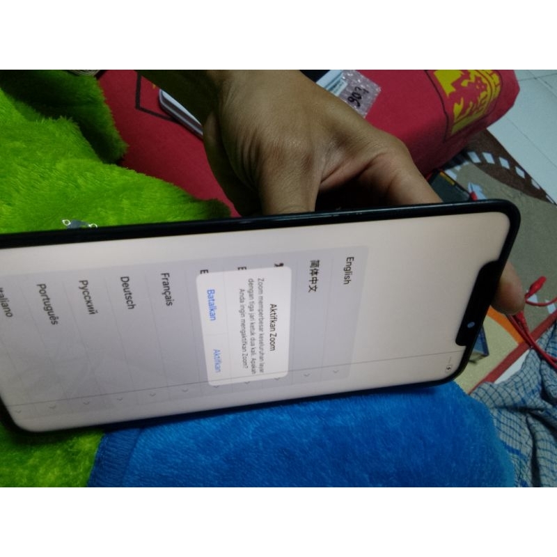 mesin Xs max lock icloud