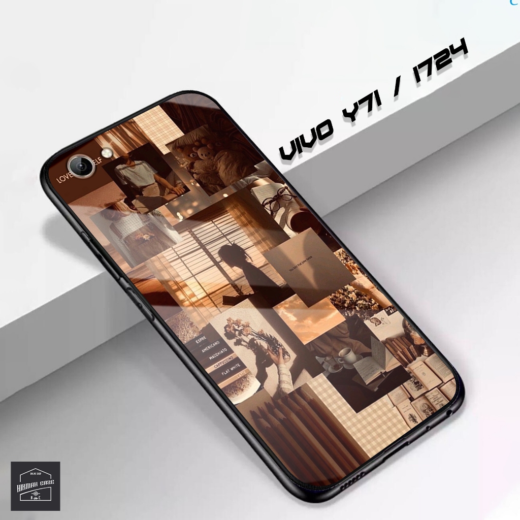 Case VIVO Y71 / 1724 - Casing Hp VIVO Y71 / 1724 - Motif ( AESTHETIC ) - Silikon Hp Y71 / 1724 - Sof
