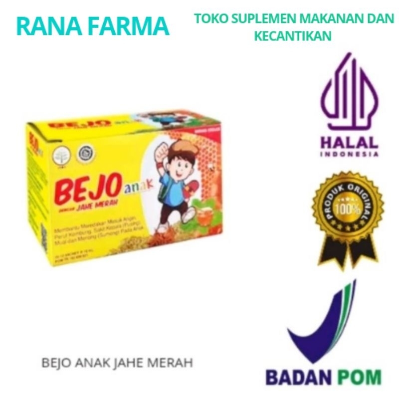 

BEJO ANAK JAHE MERAH Box isi 5 sachet