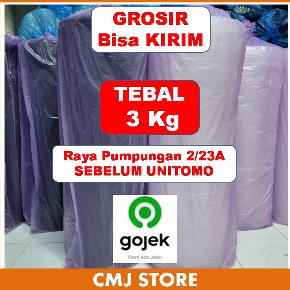 

Harga Grosir BUBBLE WRAP 125 x 5M 3KG GRATIS ONGKIR