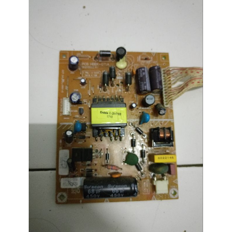 psu tv led Polytron pld24t811 powersuply