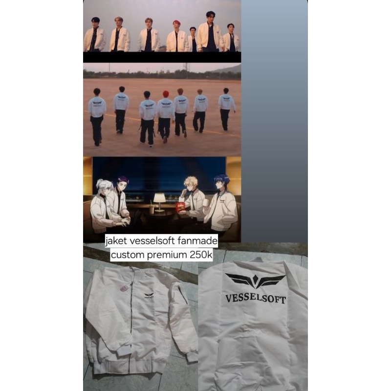 JAKET ENHYPEN VESSELSOFT