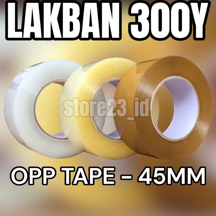 

Dijamin puas ISOLASI 45MM X 3Y LAKBAN 45MM X 3YARD LAKBAN JUMBO 45 MM X 3 Y