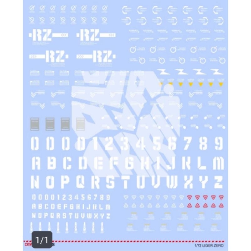 LIGER ZERO DECAL PRE CUT