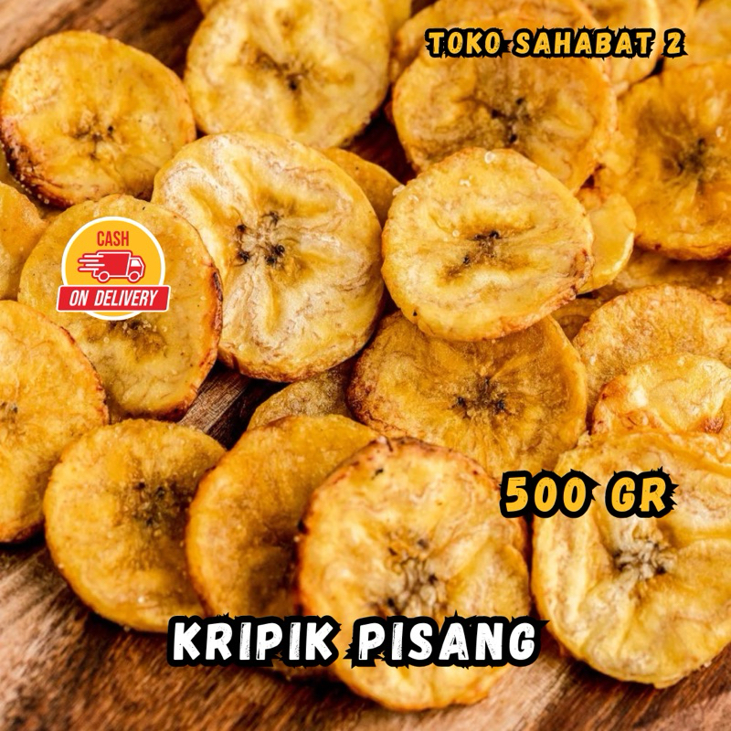 

Kripik Pisang Koin 500gr