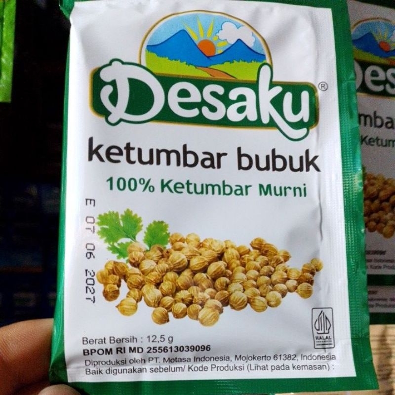 

[GROSIR] DESAKU KETUMBAR 12.5gram (isi 1 LUSIN)