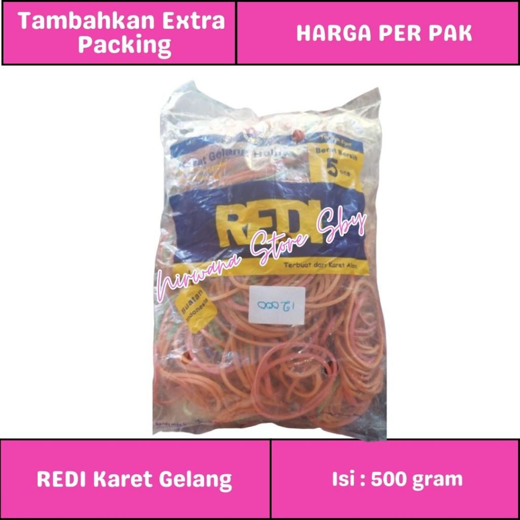 

REDI Karet Gelang 500gram