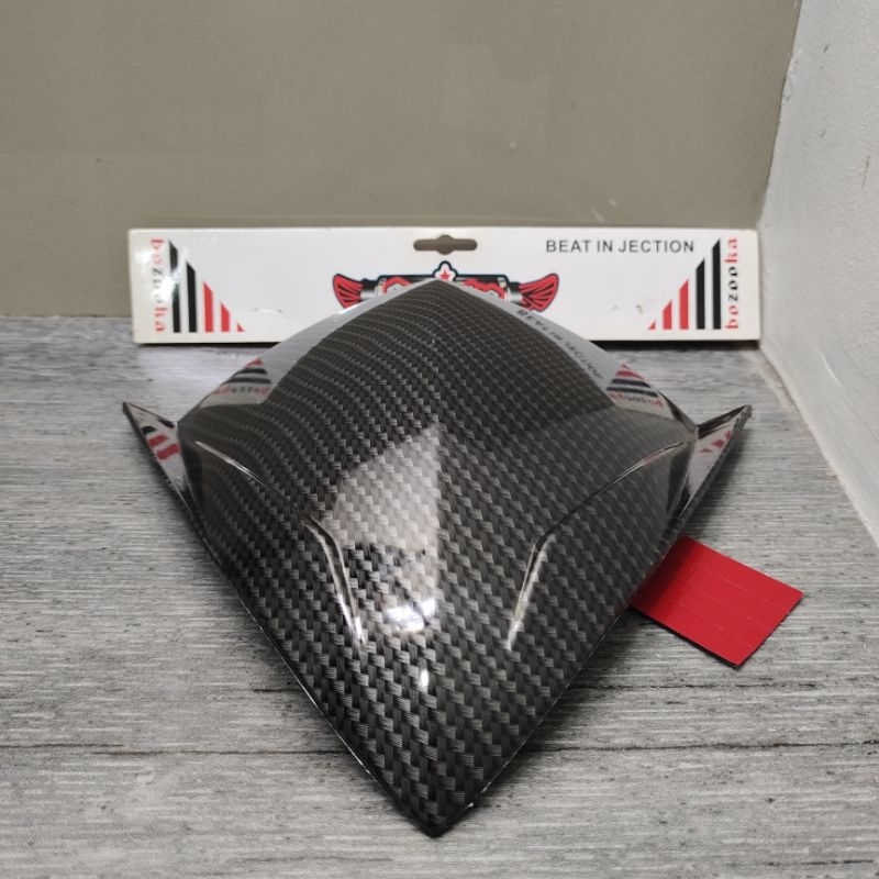 VISOR MOTIF KARBON MOTOR HONDA BEAT FI BOZOOKA