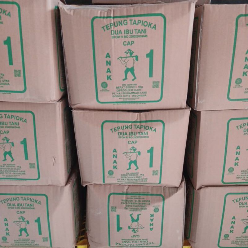 

RK60 TAPIOKA DUA IBU TANI/SAGU CAP ANAK ISI 10KG