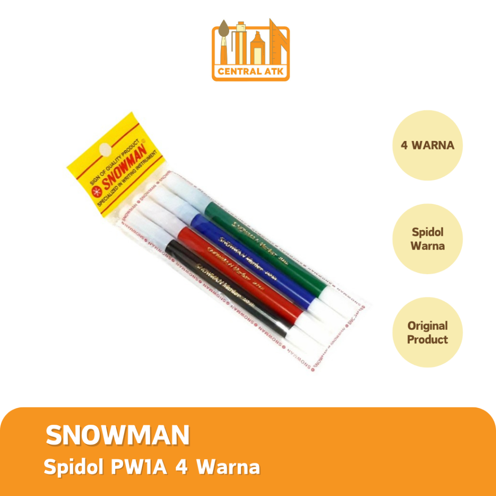 

SPIDOL PW1A SNOWMAN 4 WARNA