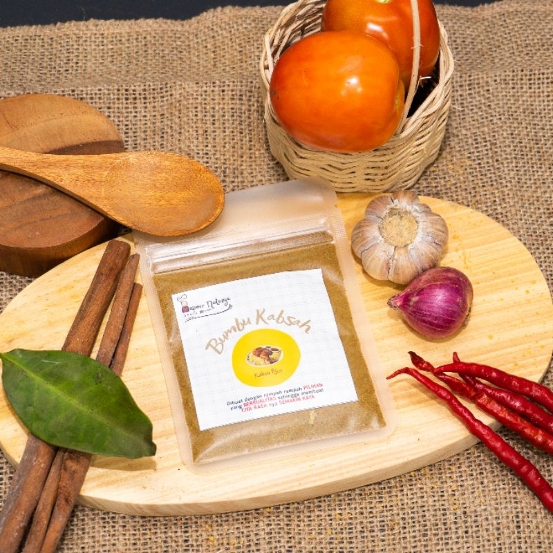 

Dapoer Natasya - Bumbu Kabsah | Kabsa Sesoning | Masakan khas timur Tengah | Murni | Botol (60gram)