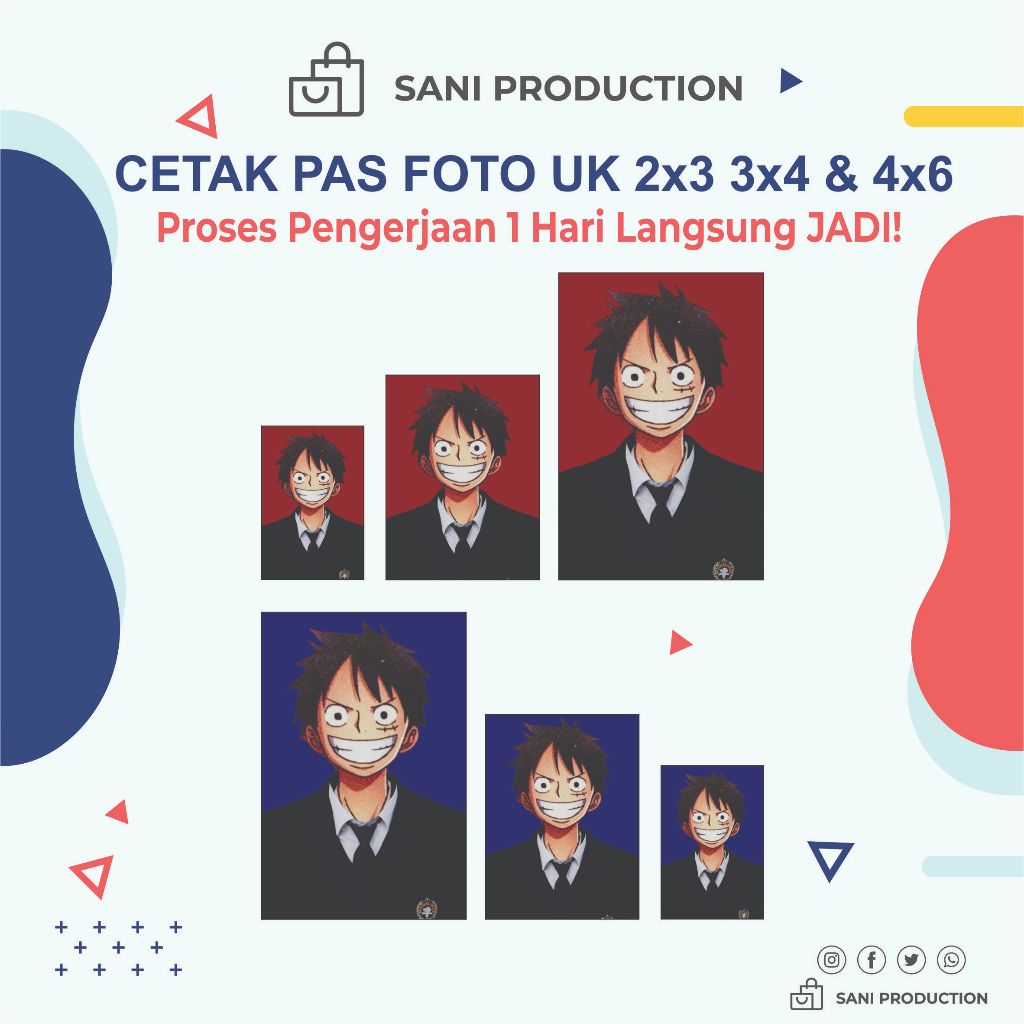 Pas Foto | Cetak Pas Foto Berkualitas | Paket Cetak Pas Foto