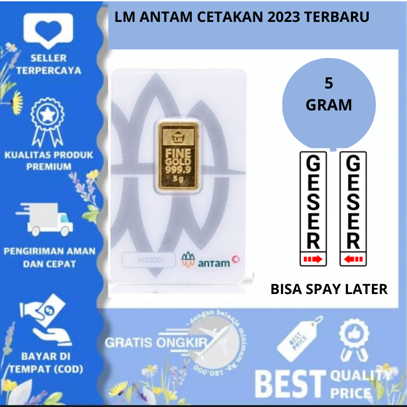 LM ANTAM 5 GRAM CERTIEYE 2024