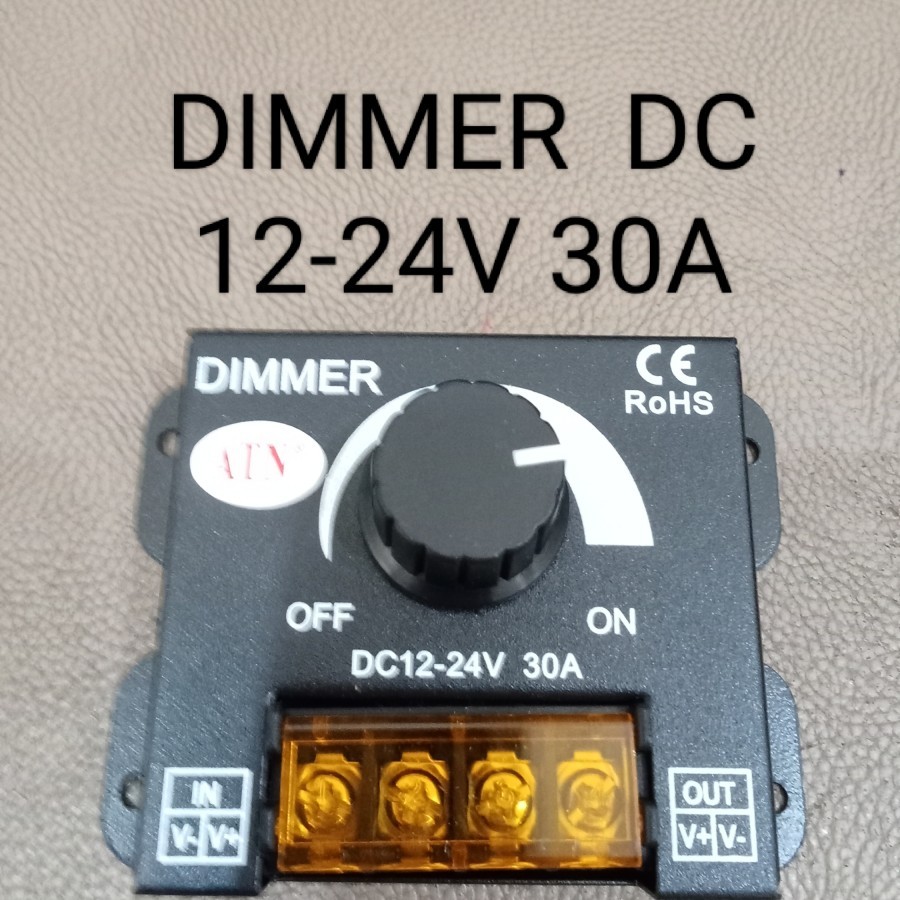 DIMMER PENGATUR KECEPATAN untuk kipas blower exhaust dll TOP