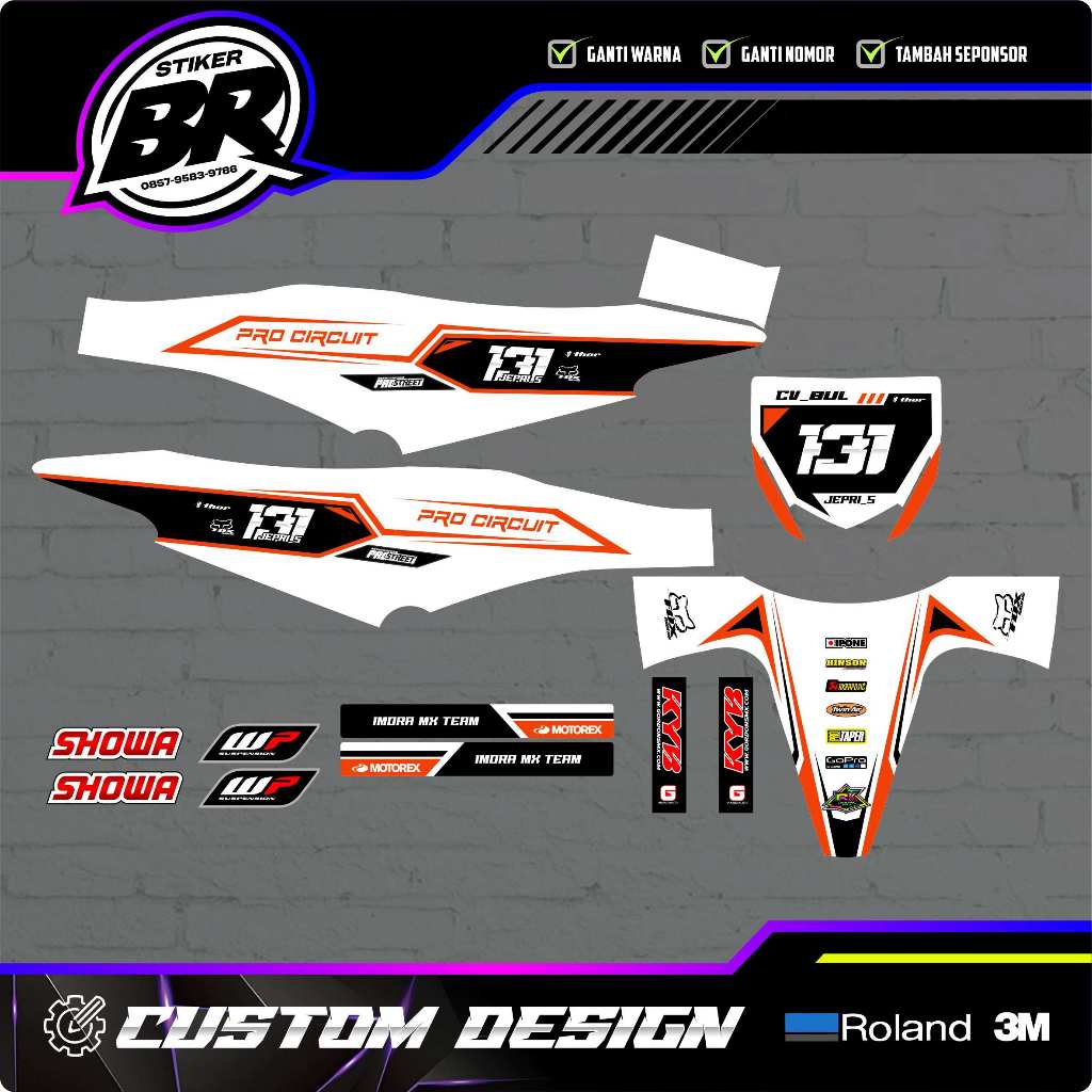 DECAL RBT JUPITER Z FREE CUSTOME DESAIN