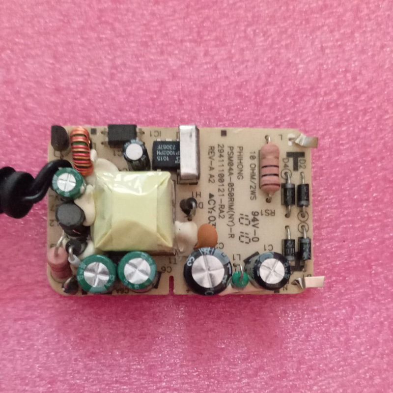 Modul adaptor 5 volt 1.2 ampere untuk pengganti PSU STB