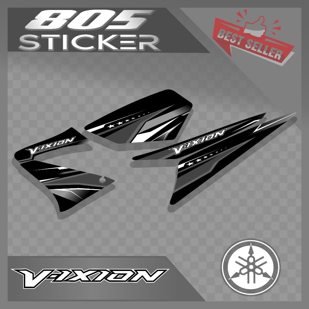 STRIPING STIKER VIXION OLD/LAMA STIKER VIXION LAMA/STRIPING VIXION 2008-2012