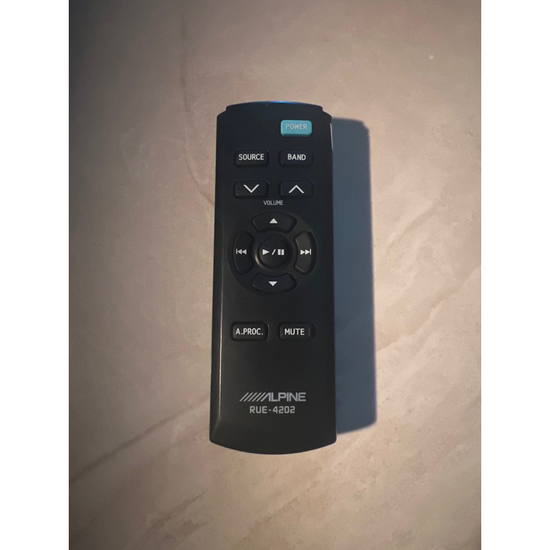 REMOTE REMOT TAPE MOBIL ALPINE RUE-4202 ORIGINAL ASLI