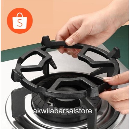 Tatakan Kompor Bahan Besi Bulat Ukuran universal