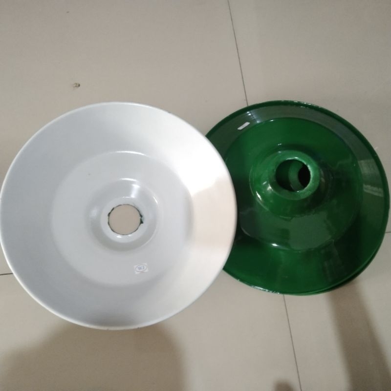 kap lampu jalan kap hijau besar murah