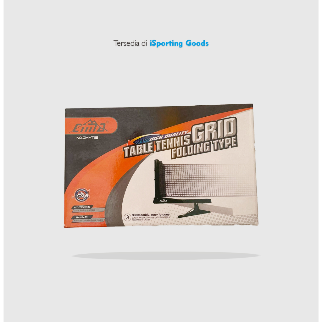 net tenis meja CIMA high quality table tennis grid folding type