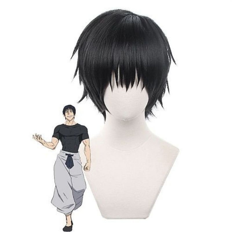 Wig Toji Fushiguro Cosplay Jujutsu Kaisen