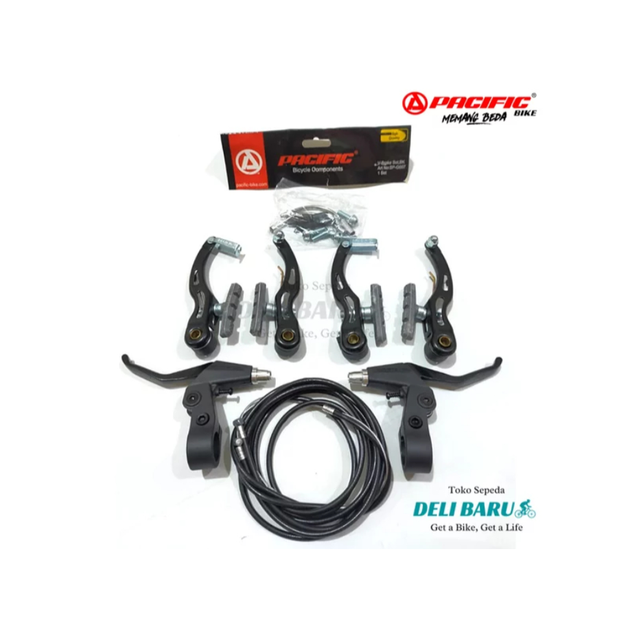 Rem v brake sepeda anak BMX MTB pacific setengah alloy