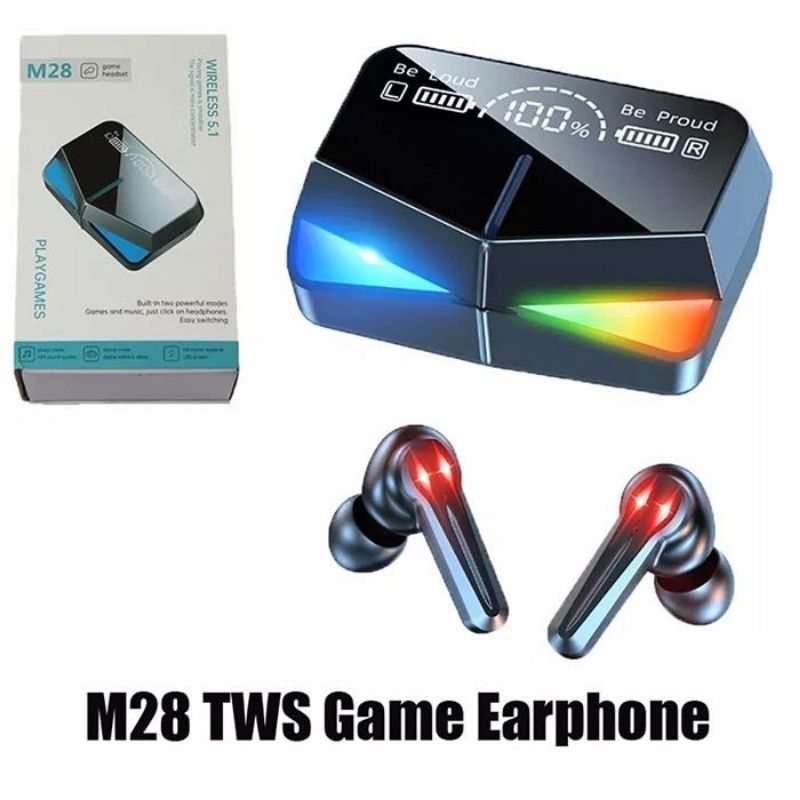 HEADSET BLUETOOTH TWS M28
