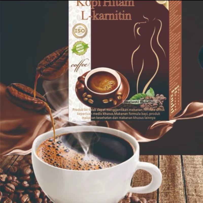 

KOPI HITAM KOPI INSTANT L-KARNITIN KOPI DIET ISI 10 BUNGKUS