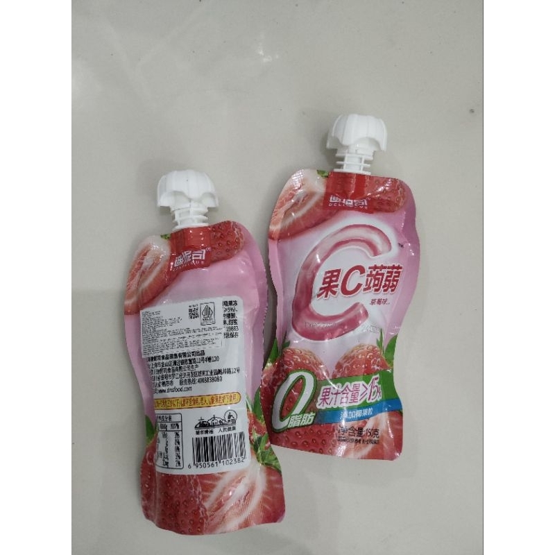 

Delicious Konjac Jelly Strawberry 150gr