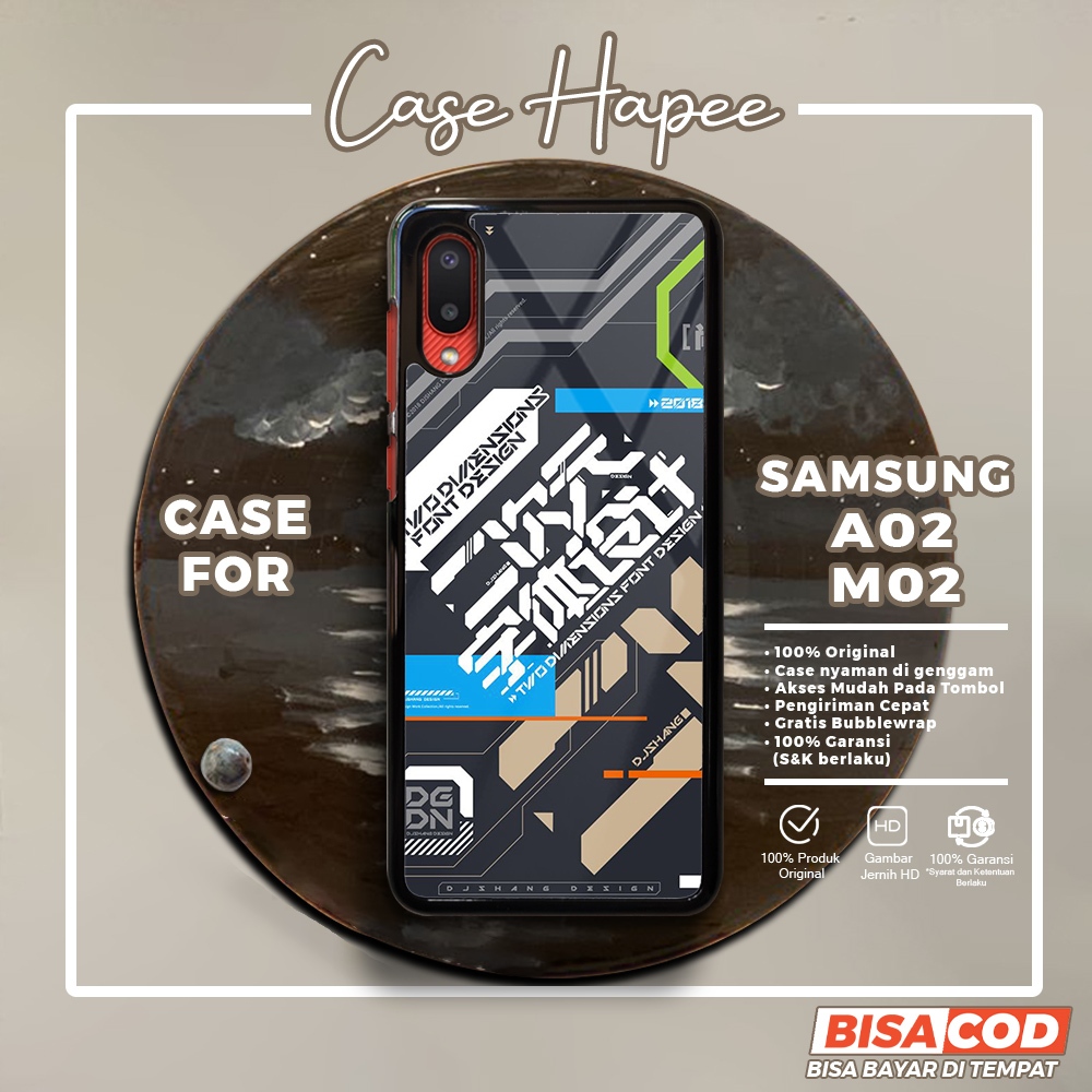 Case Samsung A02 M02 Casing Samsung A02 M02 [JPNR] Casehapee Case Glossy Case Aesthetic Custom Case 
