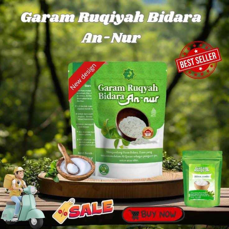 

Garam Rukyah Bidara An Nur 100% Original - Bisa dipakai mandi [isi bersih 500gr]