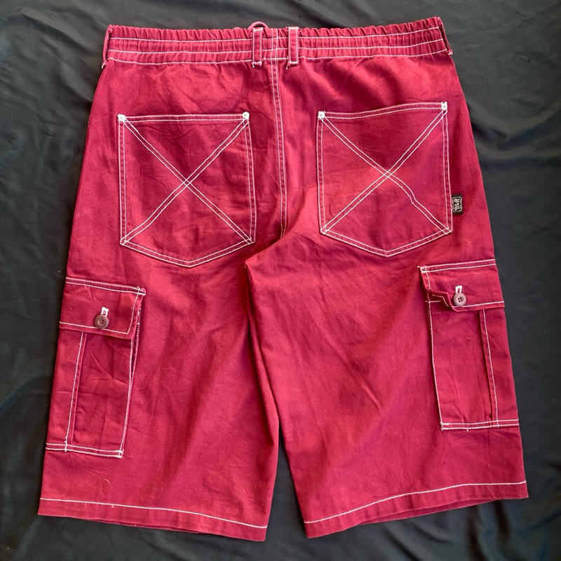 RATON LAVEUR CARGO - BAGGY PANTS - PRELOVED JORTS - PRELOVED CELANA CARGO PENDEK - HIP HOP PANTS