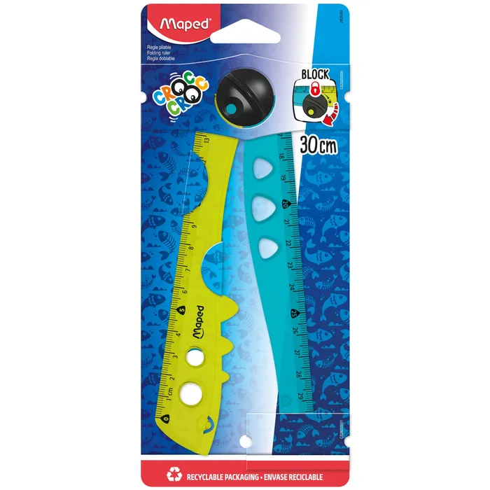 

Penggaris Lipat 30cm Maped Croc Croc