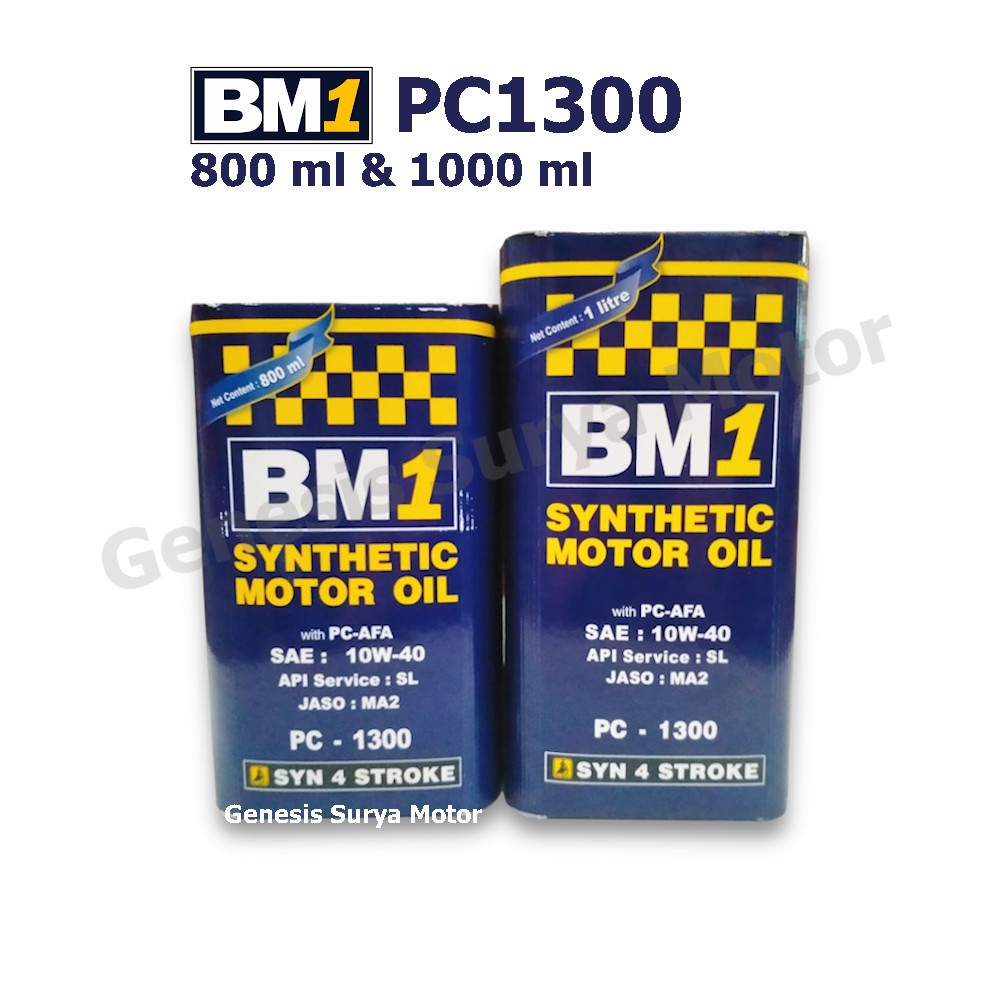 Oli BM1 PC1300 10W40 Pilih Variasi